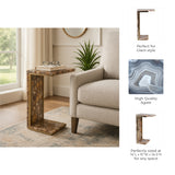 Moore Multicolor Agate C-Table