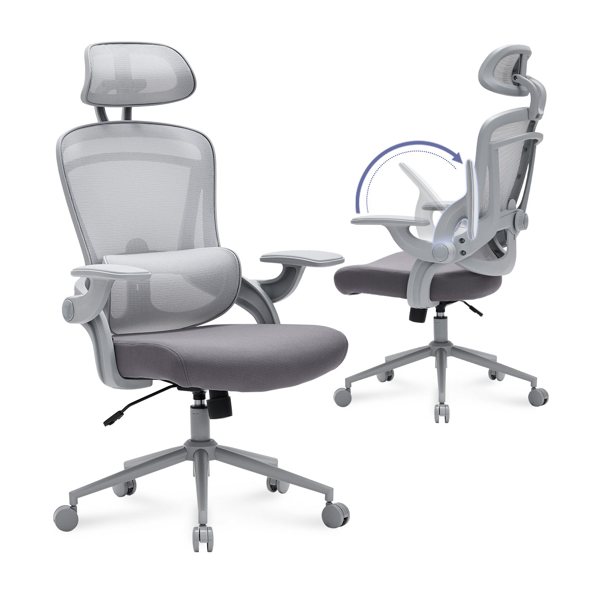 NOUHAUS ErgoFit Ergonomic Mesh Office Chair