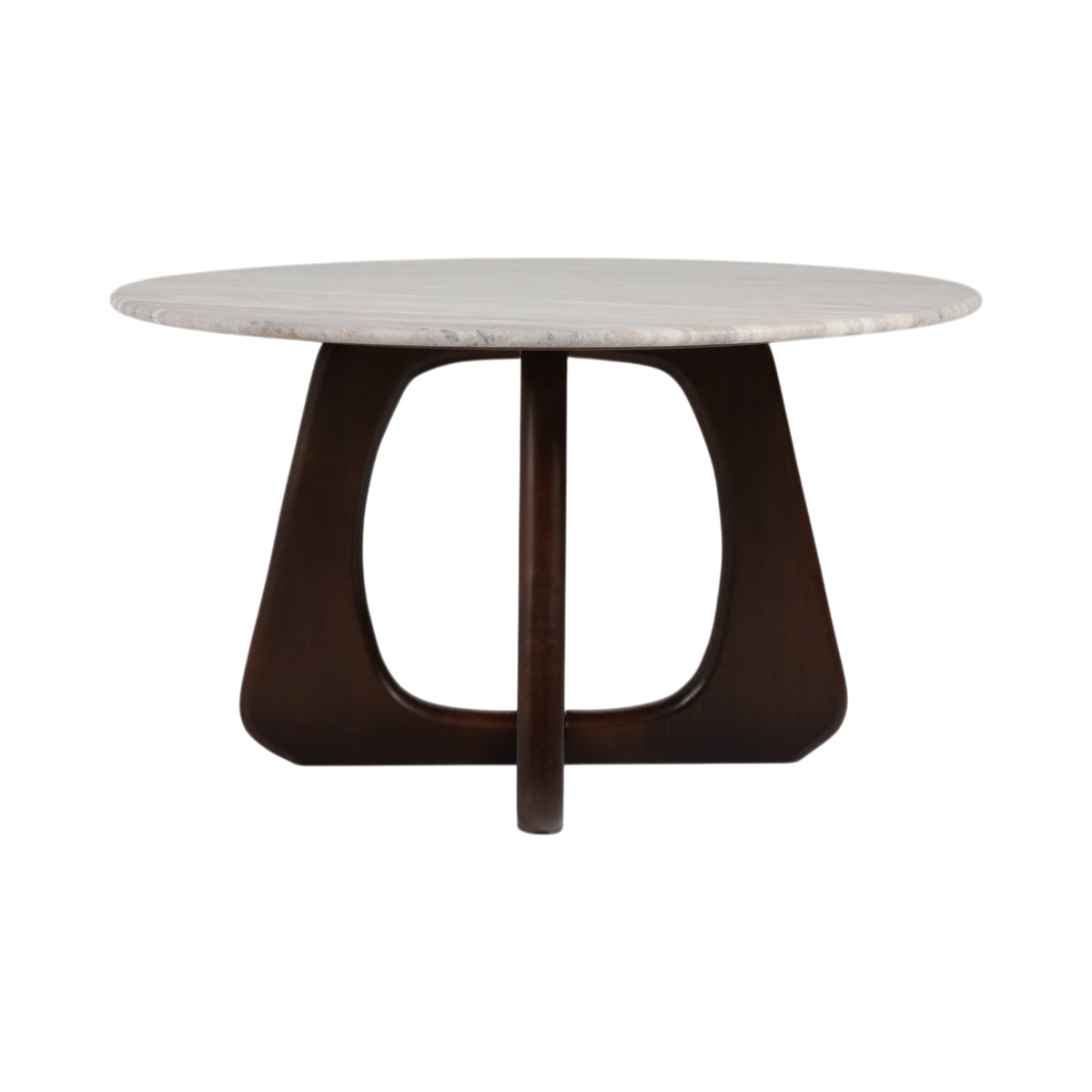 Devonmore Beige/Brown Coffee Table with Marble Top