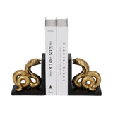 Pageholm Black/Gold Bookends (Set of 2)