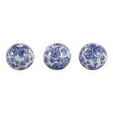 Hewittfield Blue/White Orbs (Set of 3)