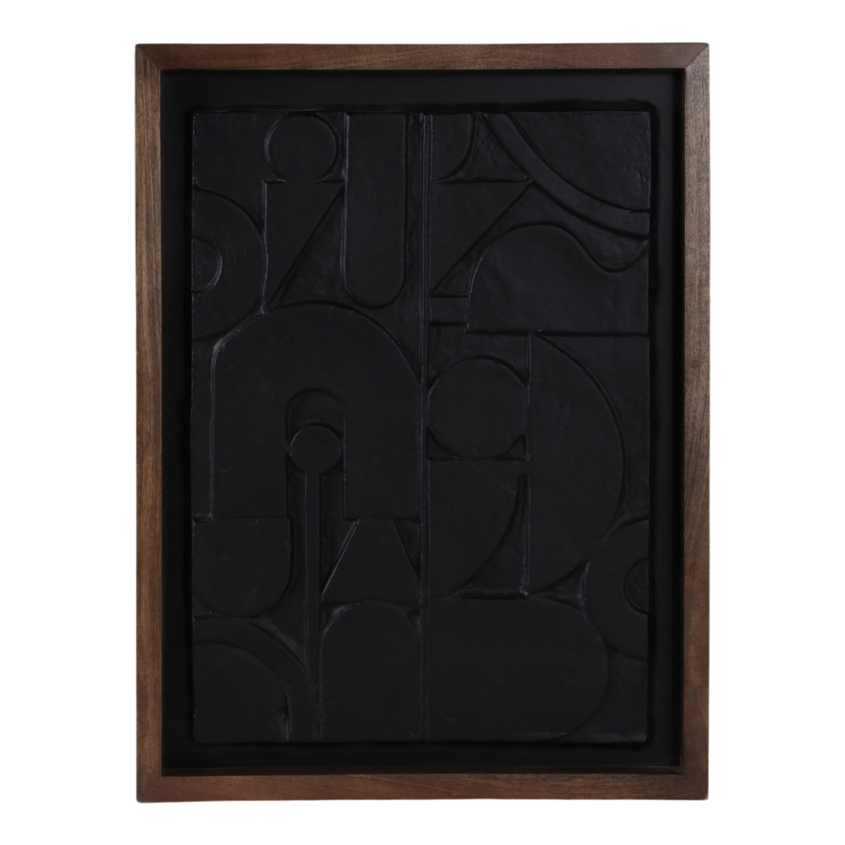 Westmorland Black/Dark Brown Paper Mache Wall Art
