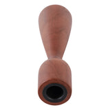 Eder Walnut Large Wood Modern Taper Holder