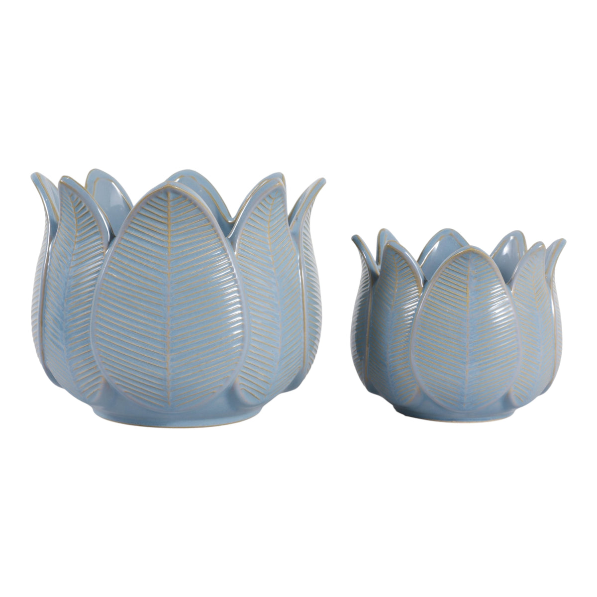 Bradyridge Blue Planters (Set of 2)
