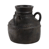 Noelwind Black Large Terracotta Triple Handle Jug