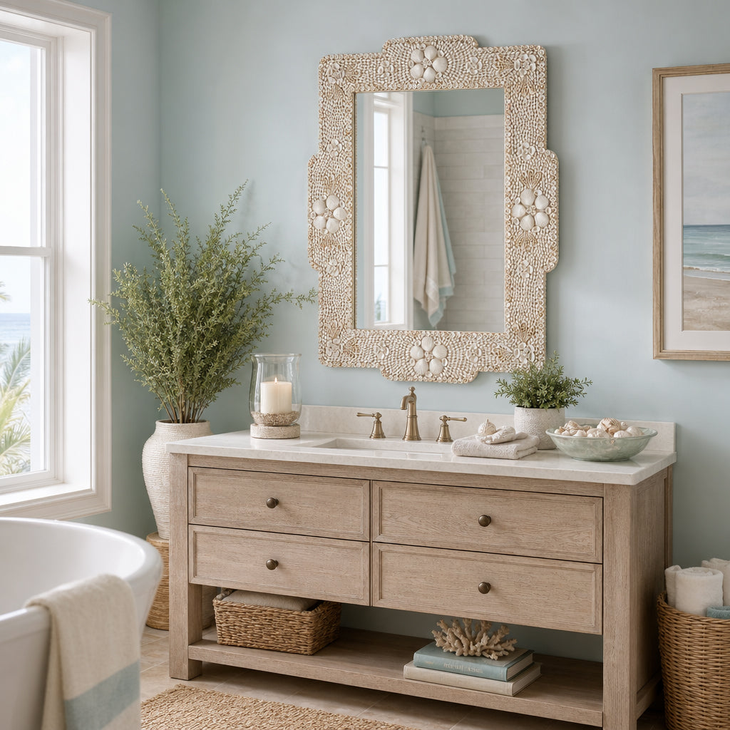 Groverway Ivory Mirror