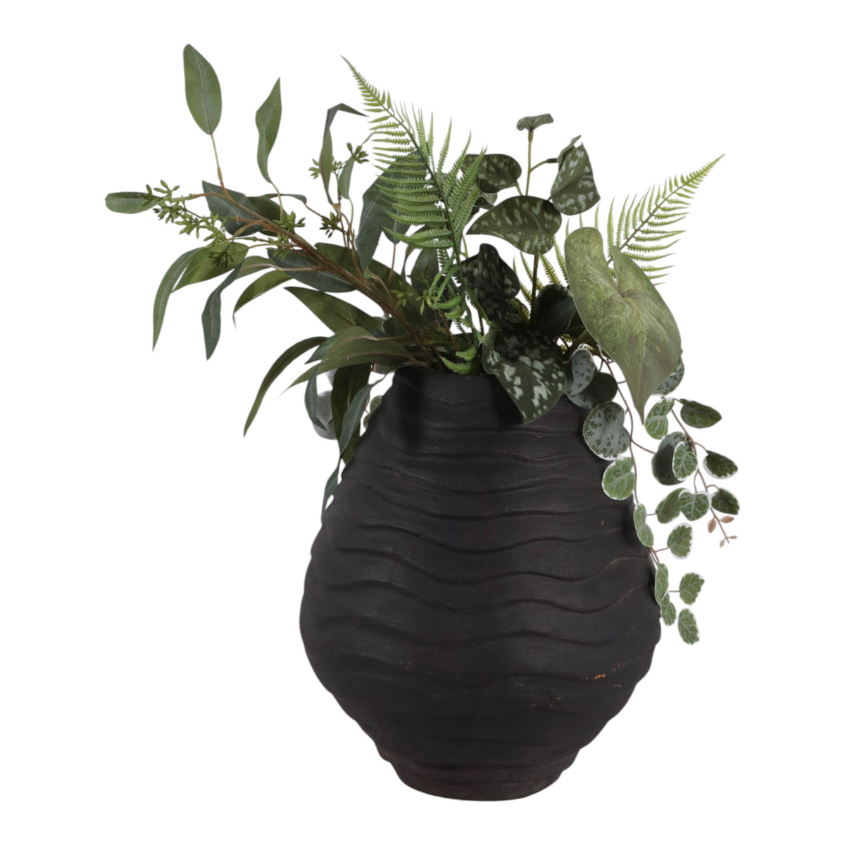Havenoak Black Small Vase