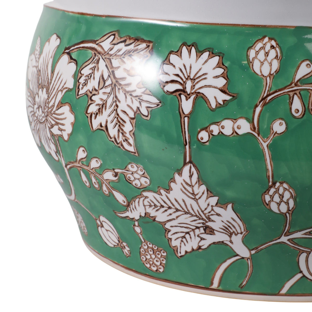 Watsoncliff Green/White/Brown Planters (Set of 2)