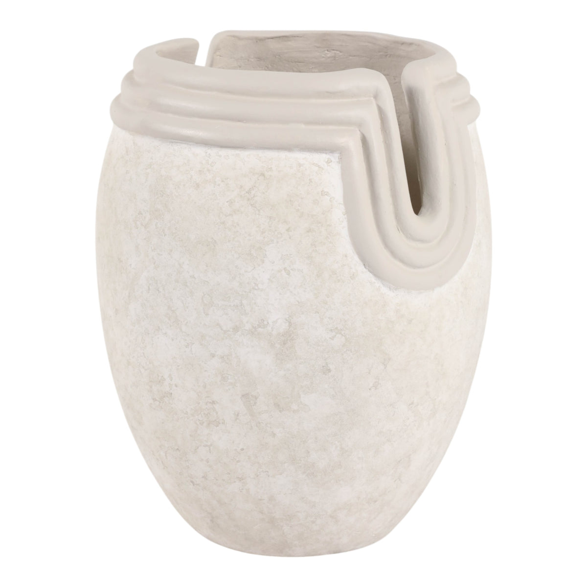 Blakewind White/Gray Large Vase