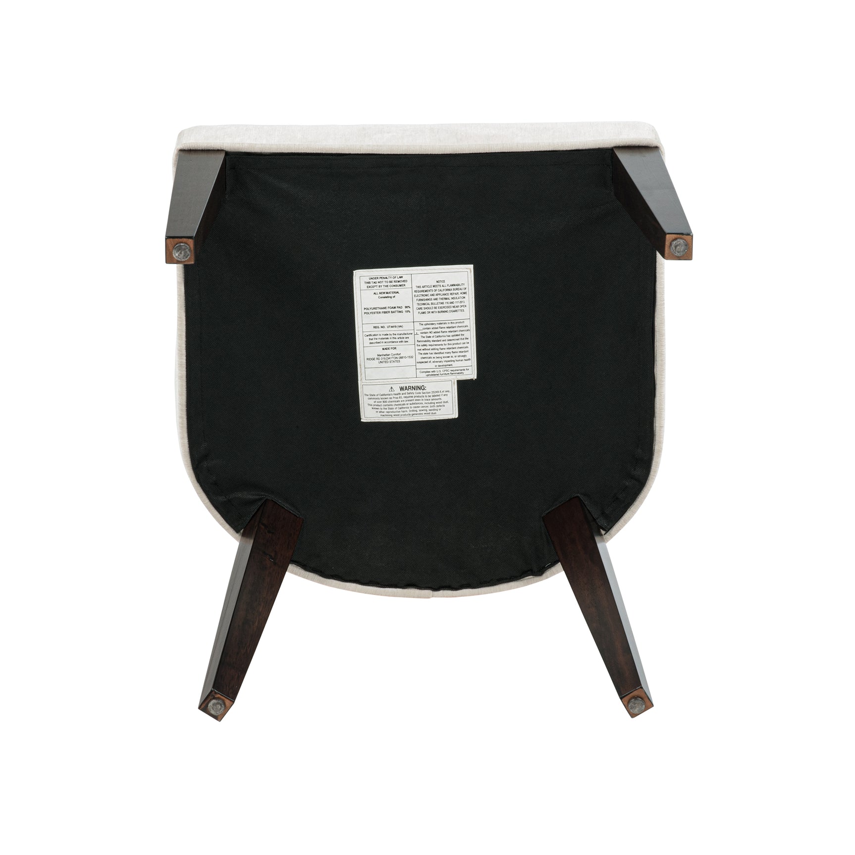 8-Piece Beever Dining Chair and Arm Chair in Cream - Ornate Home