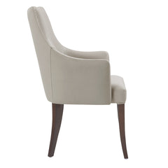8-Piece Connie Dining Chair and Arm Chair in Light Grey - Ornate Home
