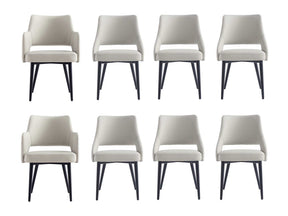 8-Piece Tremont Dining Chair in Stone - Ornate Home