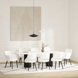8-Piece Tremont Dining Chair in White - Ornate Home