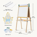 Tiny Land® 3-in-1 Art Easel for Kids