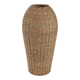 Omega Natural Woven Seagrass Vase
