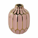 Calvinham Pink/Gold Vase