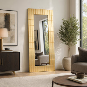 Scott Bar Gold Bars Rectangular Mirror
