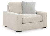 Evanley Linen Oversized Chair