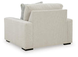 Evanley Linen Oversized Chair
