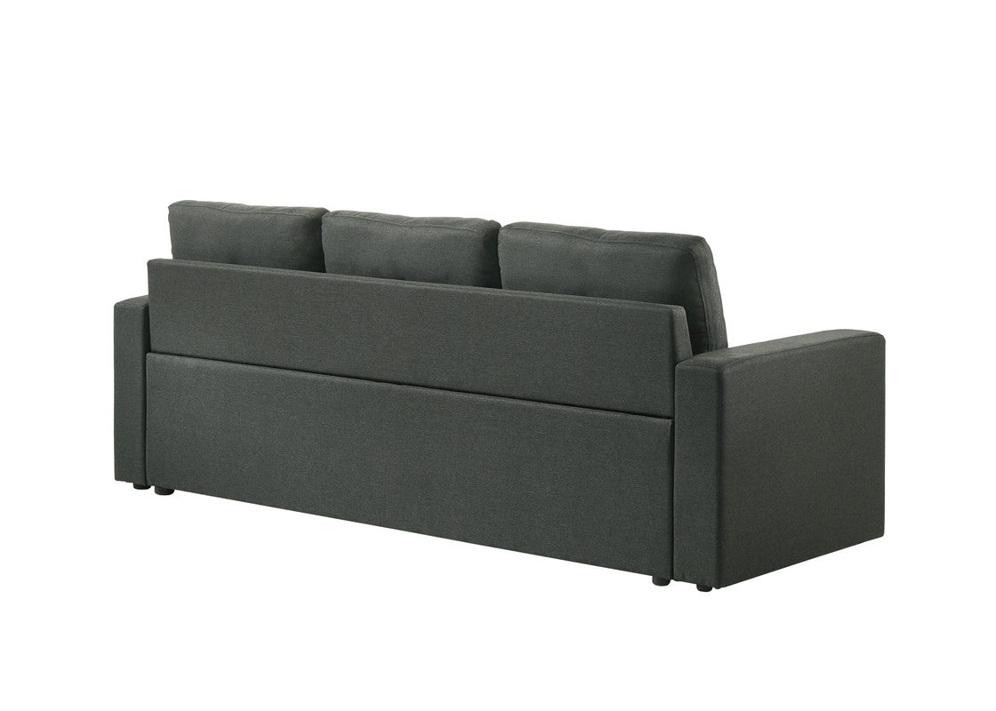 Burleigh Dark Gray 83.5"W Fabric Sleeper Sofa
