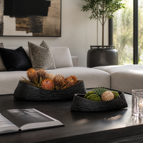 Hartonmill Black Bowls (Set of 2)
