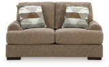 Jayne Park Sand Sofa and Loveseat