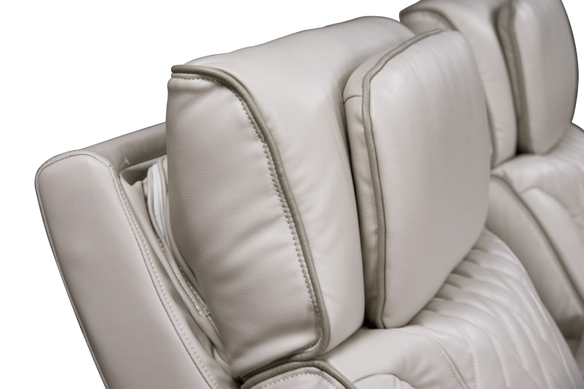 Jazz Ice Leather Aire Power Reclining Sofa & Loveseat Set