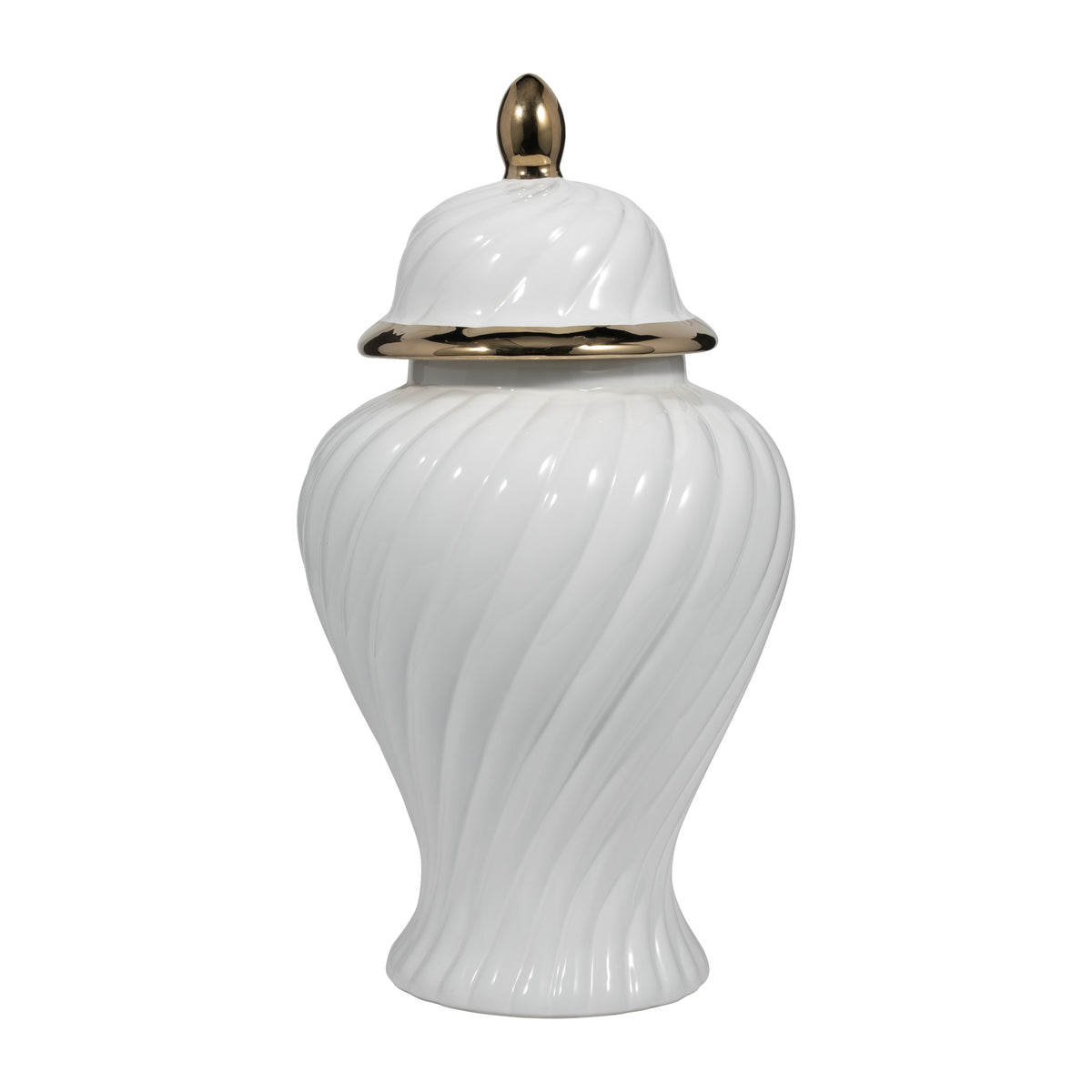 Slaterworth White/Gold Chinoiserie