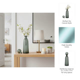 Elsa Green/Smoke Small Glass Vase
