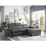 Ferriday Gray 2-Piece Sectional with Right Chaise - Ornate Home