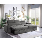 Ferriday Gray 2-Piece Sectional with Right Chaise - Ornate Home