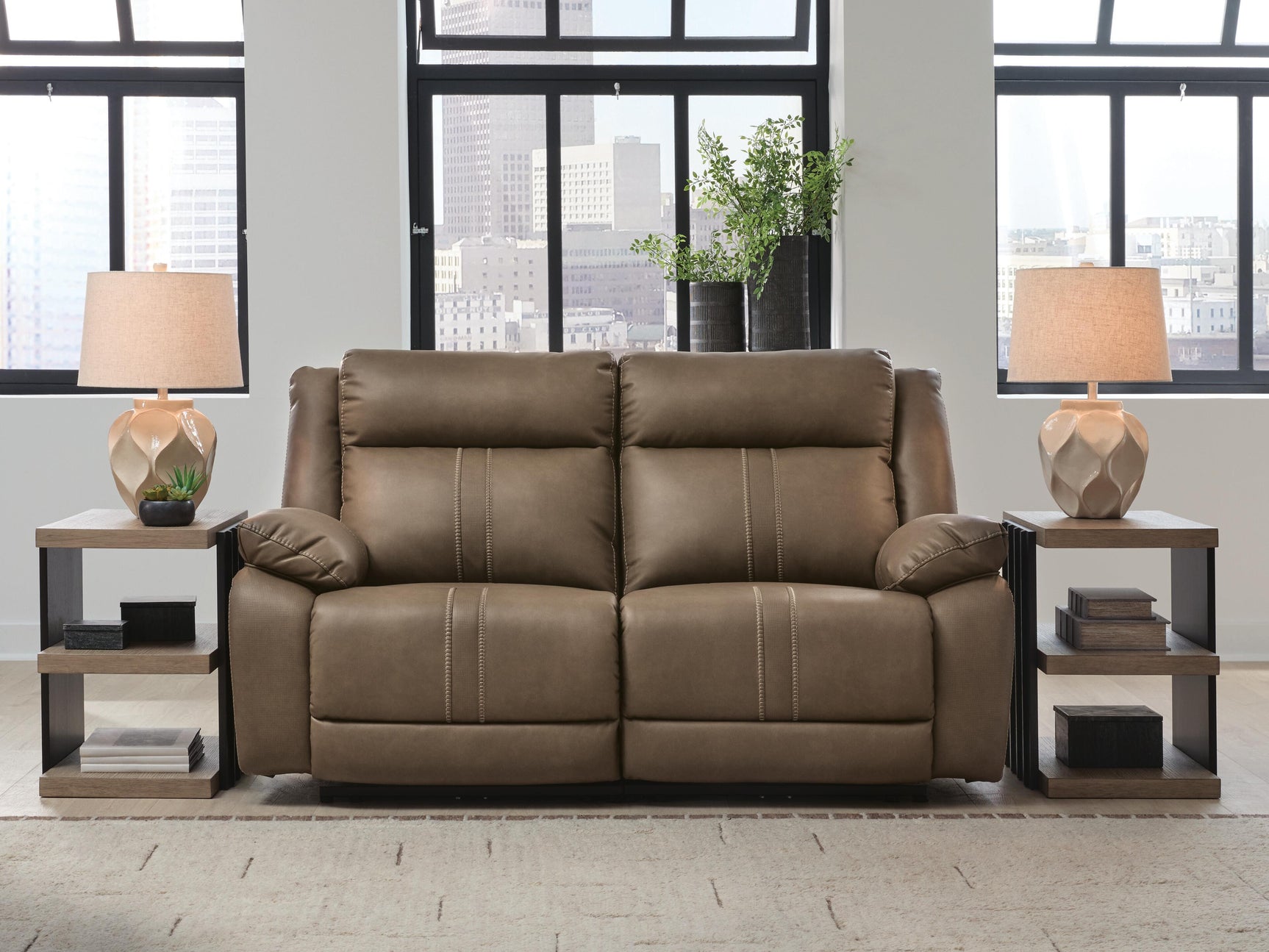 Max-Momentum Biscotti 2-Piece Power Reclining Sectional Loveseat