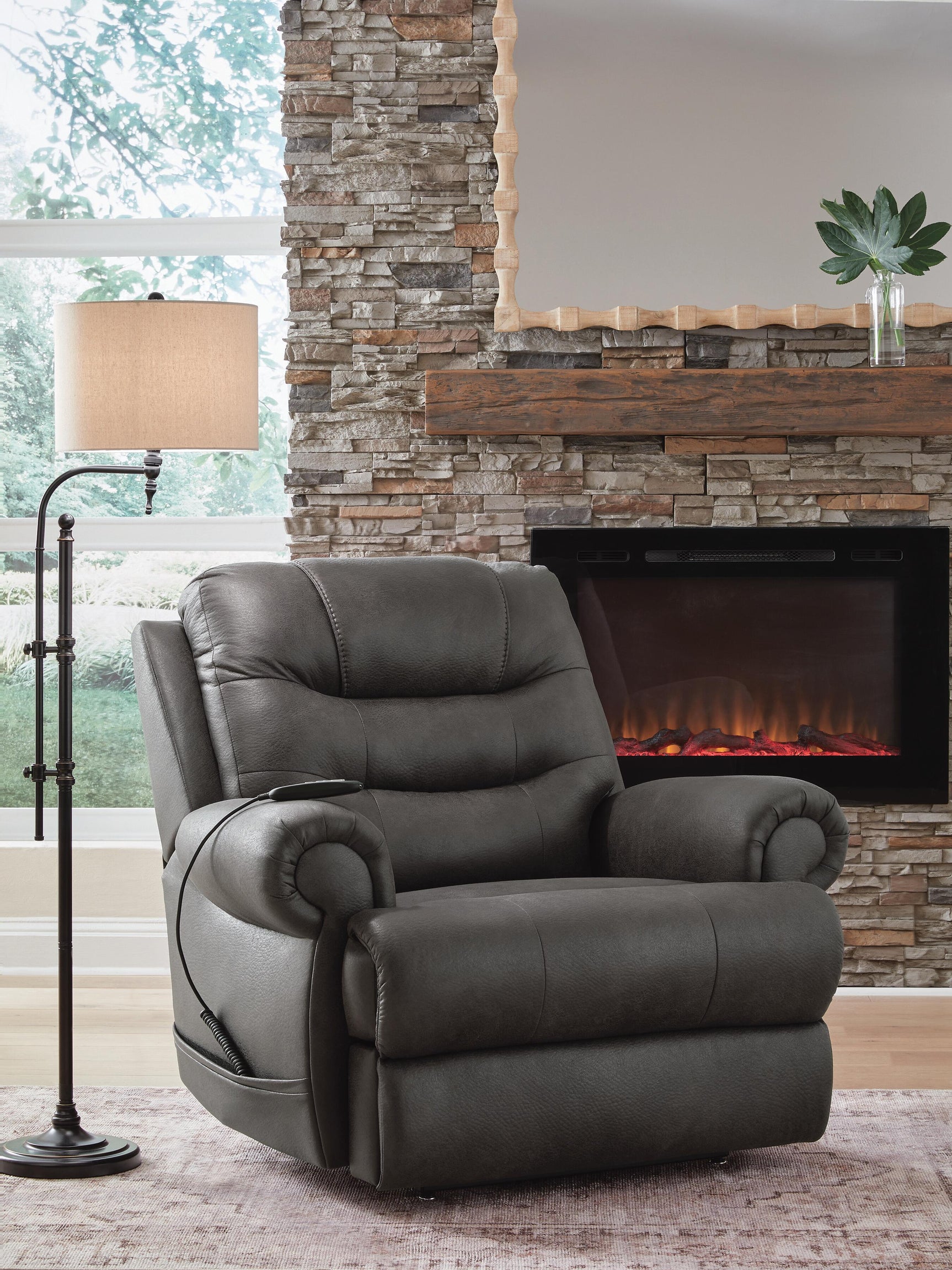 Created Comfort Granite Power Lift Recliner