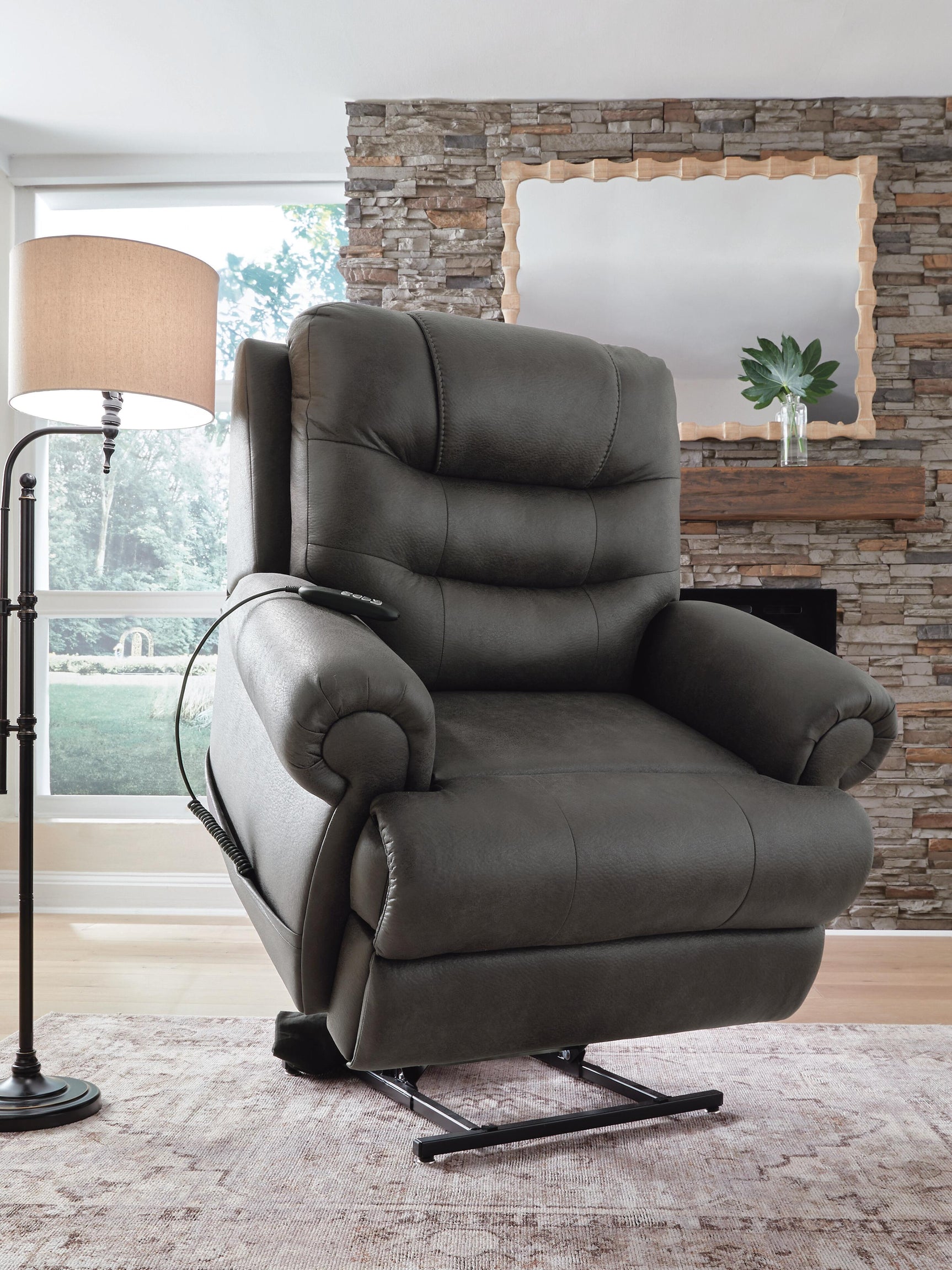 Created Comfort Granite Power Lift Recliner