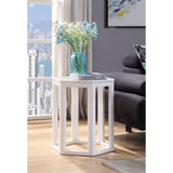 Reon White 2PC Pack Accent Table Set