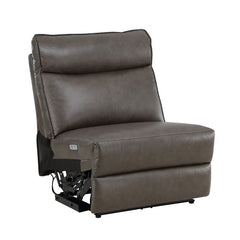 Maroni Brown 6-Piece Modular Power Reclining Sectional-part3