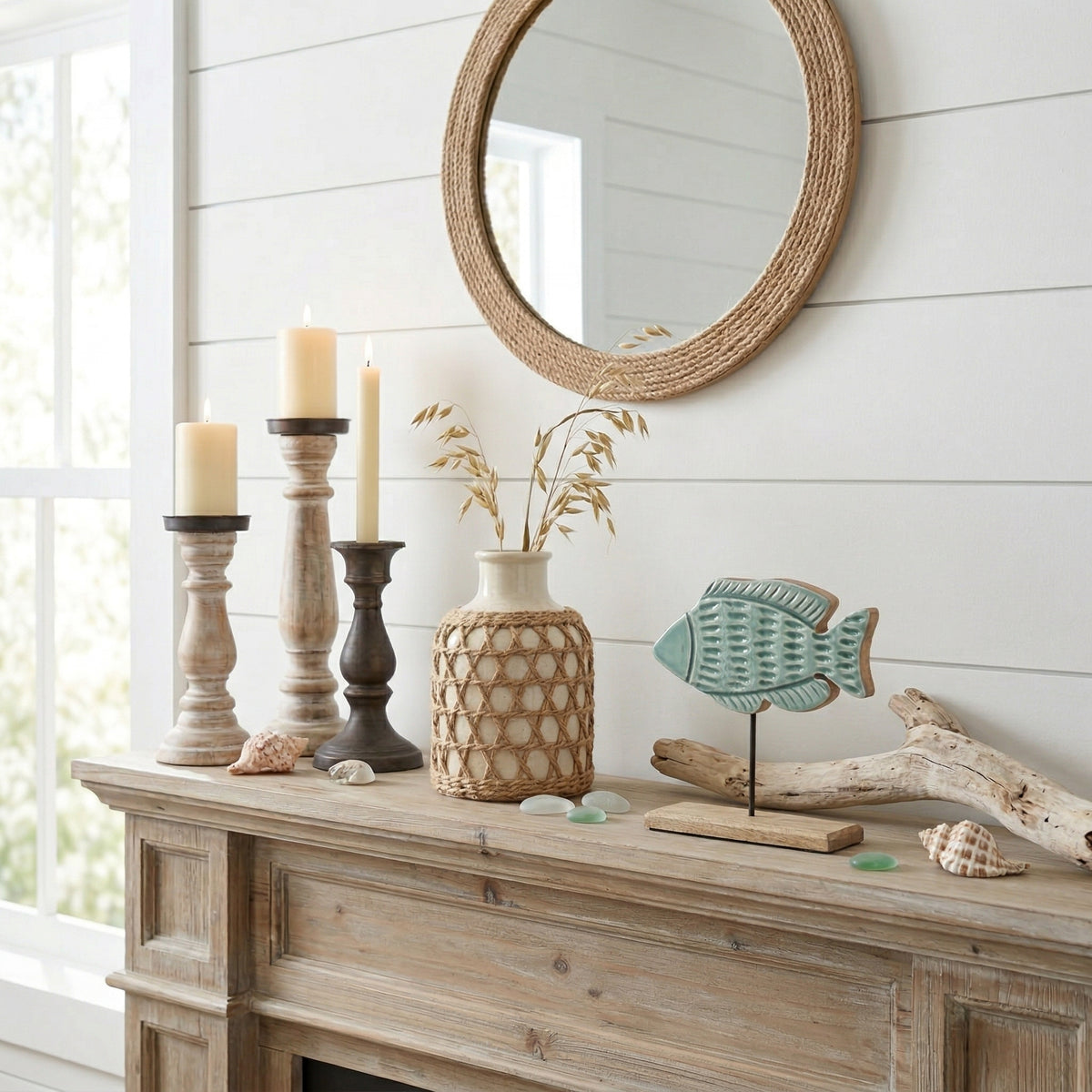 Duncanwick Blue/Brown Decor
