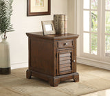 Evrard Dark Oak Accent Table