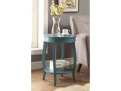 Aberta Chrome Accent Table - Ornate Home