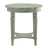 Fordon French Antique Gray Green End Table