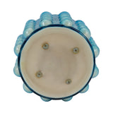 Requa Blue Glass Bubble Candle