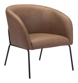 Quinten Vintage Brown Accent Chair