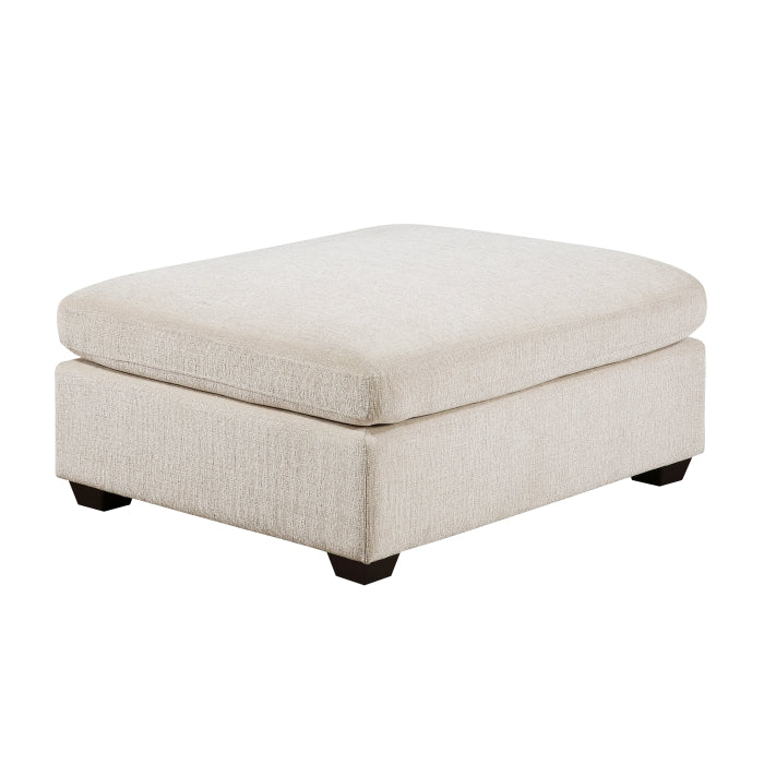 Serenity Beige Ottoman