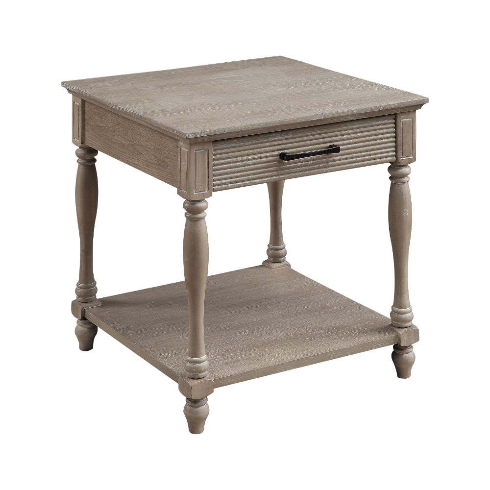 Ariolo Weathered Oak End Table