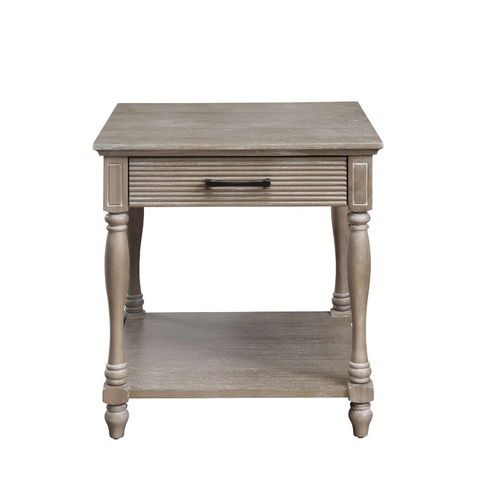 Ariolo Weathered Oak End Table