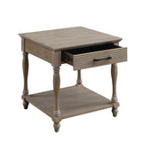 Ariolo Weathered Oak End Table