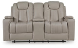 Next Move Coin Glider Reclining Loveseat with Console (Online Special Price)