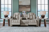 Next Move Coin Reclining Sofa with Drop Down Table
