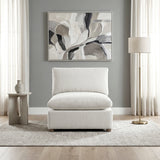 Annex Beige Armless Chair