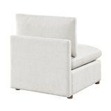 Annex Beige Armless Chair